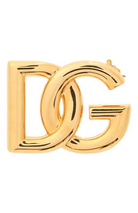 Женская брошь DOLCE & GABBANA золотого цвета по цене 14350 руб., арт. WPN6P1/W1111 | Фото 1 Женская брошь DOLCE & GABBANA золотого цвета, арт. WPN6P1/W1111 | Фото 1 (Материал: Металл)