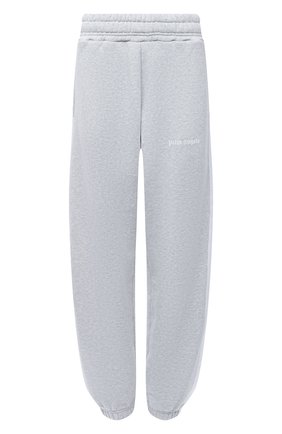 Женские хлопковые джоггеры PALM ANGELS светло-серого цвета по цене 42850 руб., арт. PWCH006F21FLE0010801 | Фото 1 Женские хлопковые джоггеры PALM ANGELS светло-серого цвета, арт. PWCH006F21FLE0010801 | Фото 1 (Материал внешний: Хлопок; Длина (брюки, джинсы): Стандартные; Стили: Спорт-шик; Женское Кросс-КТ: Джоггеры - брюки, Брюки-спорт; Силуэт Ж (брюки и джинсы): Джоггеры)