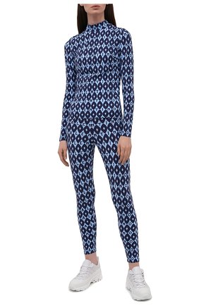Женские леггинсы VALENTINO голубого цвета по цене 66350 руб., арт. WB3MD03E6KK | Фото 2 Женские леггинсы VALENTINO голубого цвета, арт. WB3MD03E6KK | Фото 2 (Материал внешний: Синтетический материал; Стили: Спорт-шик; Женское Кросс-КТ: Леггинсы-одежда, Леггинсы-спорт; Длина (брюки, джинсы): Стандартные)