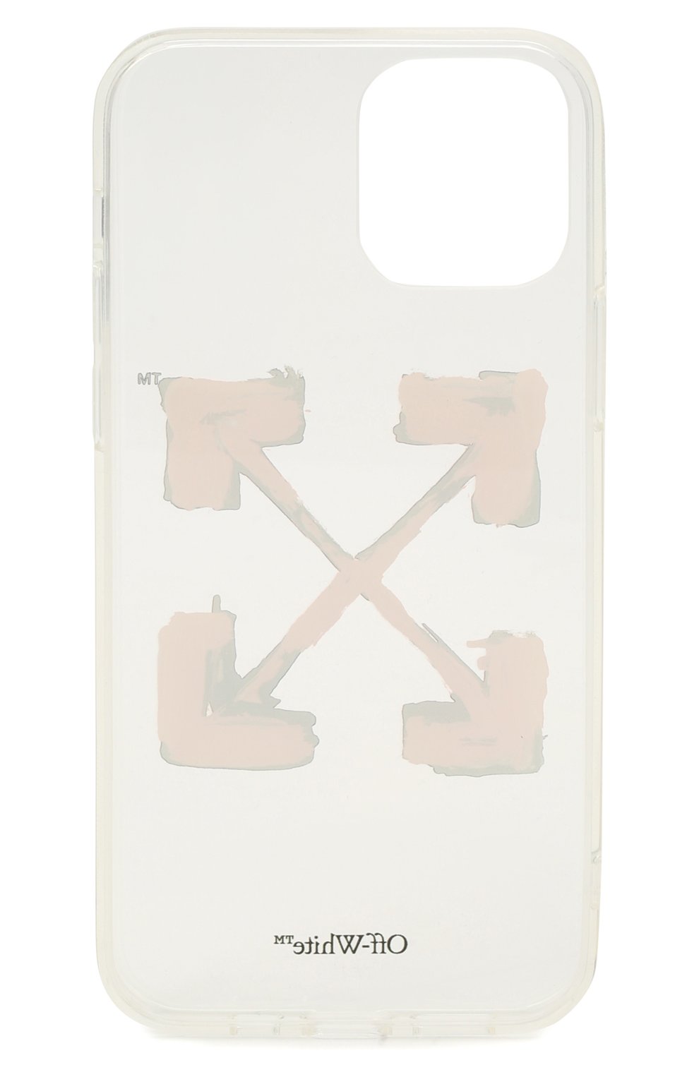 Чехол для iphone 12/12 pro OFF-WHITE прозрачного цвета по цене 6810 руб., арт. 0WPA020F21PLA004 | Фото 2 Чехол для iphone 12/12 pro OFF-WHITE прозрачного цвета, арт. 0WPA020F21PLA004 | Фото 2