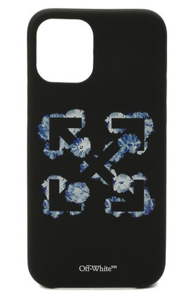 Чехол для iphone 12/12 pro OFF-WHITE черного цвета по цене 6810 руб., арт. 0WPA020F21PLA006 | Фото 1 Чехол для iphone 12/12 pro OFF-WHITE черного цвета, арт. 0WPA020F21PLA006 | Фото 1
