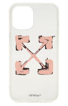 Чехол для iphone 12 pro max OFF-WHITE прозрачного цвета по цене 6810 руб., арт. 0WPA021F21PLA001 | Фото 1 Чехол для iphone 12 pro max OFF-WHITE прозрачного цвета, арт. 0WPA021F21PLA001 | Фото 1