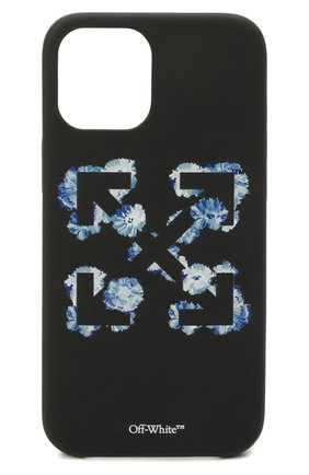 Чехол для iphone 12 pro max OFF-WHITE черного цвета по цене 6810 руб., арт. 0WPA021F21PLA003 | Фото 1 Чехол для iphone 12 pro max OFF-WHITE черного цвета, арт. 0WPA021F21PLA003 | Фото 1