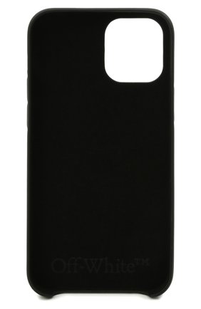 Чехол для iphone 12 pro max OFF-WHITE черного цвета по цене 6810 руб., арт. 0WPA021F21PLA003 | Фото 2 Чехол для iphone 12 pro max OFF-WHITE черного цвета, арт. 0WPA021F21PLA003 | Фото 2
