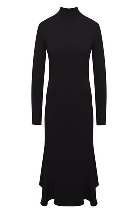 Женское платье из вискозы TOM FORD черного цвета по цене 169500 руб., арт. AB3016-FAX804 | Фото 1 Женское платье из вискозы TOM FORD черного цвета, арт. AB3016-FAX804 | Фото 1