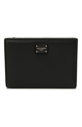Женские кожаное портмоне DOLCE & GABBANA черного цвета по цене 34300 руб., арт. BI2697/A0049 | Фото 1 Женские кожаное портмоне DOLCE & GABBANA черного цвета, арт. BI2697/A0049 | Фото 1 (Кросс-КТ: другое)