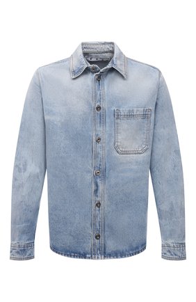 Мужская джинсовая рубашка OFF-WHITE голубого цвета по цене 53900 руб., арт. 0MYD027F21DEN003 | Фото 1 Мужская джинсовая рубашка OFF-WHITE голубого цвета, арт. 0MYD027F21DEN003 | Фото 1