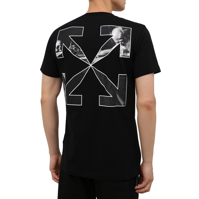 фото Хлопковая футболка off-white