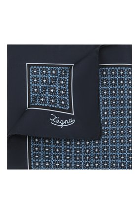Мужской шелковый платок ERMENEGILDO ZEGNA темно-синего цвета по цене 11350 руб., арт. Z2J03A/39A | Фото 1 Мужской шелковый платок ERMENEGILDO ZEGNA темно-синего цвета, арт. Z2J03A/39A | Фото 1 (Материал: Шелк, Текстиль)