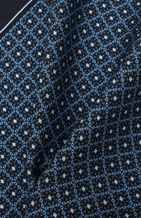 Мужской шелковый платок ERMENEGILDO ZEGNA темно-синего цвета по цене 11350 руб., арт. Z2J03A/39A | Фото 2 Мужской шелковый платок ERMENEGILDO ZEGNA темно-синего цвета, арт. Z2J03A/39A | Фото 2 (Материал: Шелк, Текстиль)