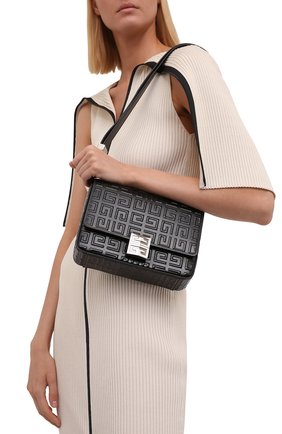 Женская сумка 4g medium GIVENCHY черного цвета по цене 146500 руб., арт. BB50HCB144 | Фото 2 Женская сумка 4g medium GIVENCHY черного цвета, арт. BB50HCB144 | Фото 2