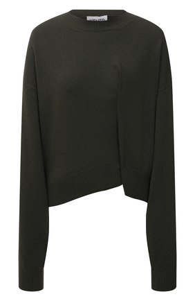 Женский шерстяной пуловер KENZO хаки цвета по цене 39850 руб., арт. FB62PU6023AD | Фото 1 Женский шерстяной пуловер KENZO хаки цвета, арт. FB62PU6023AD | Фото 1 (Длина (для топов): Стандартные; Рукава: Длинные; Материал внешний: Шерсть; Женское Кросс-КТ: Пуловер-одежда; Стили: Кэжуэл)