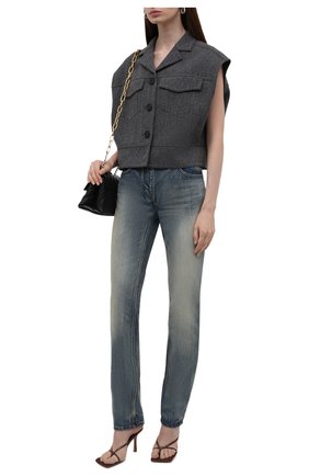 Женские джинсы GIVENCHY синего цвета по цене 56500 руб., арт. BW50Q550MY | Фото 2 Женские джинсы GIVENCHY синего цвета, арт. BW50Q550MY | Фото 2 (Длина (брюки, джинсы): Стандартные; Материал внешний: Хлопок; Кросс-КТ: Деним; Детали: Потертости; Силуэт Ж (брюки и джинсы): Прямые; Стили: Гранж)