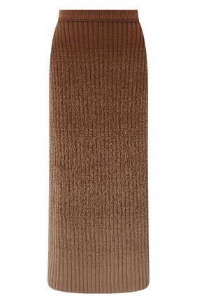 Женская кашемировая юбка LORO PIANA бежевого цвета по цене 193000 руб., арт. FAL7817 | Фото 1