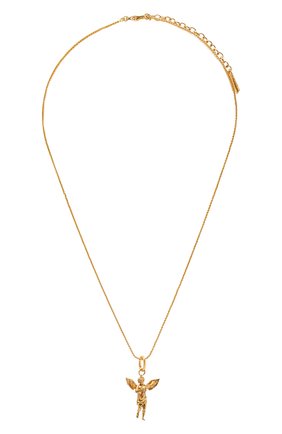 Женская кулон на цепочке SAINT LAURENT золотого цвета по цене 26550 руб., арт. 667513/Y1500 | Фото 1 Женская кулон на цепочке SAINT LAURENT золотого цвета, арт. 667513/Y1500 | Фото 1 (Материал: Металл)