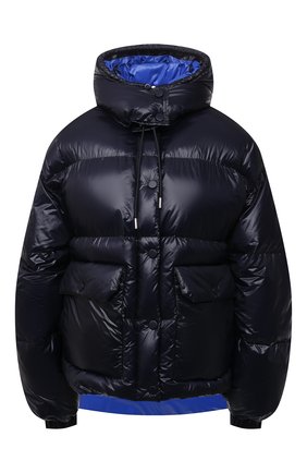 Женский утепленная куртка ALEXANDER MCQUEEN темно-синего цвета по цене 171000 руб., арт. 661927/QEAC1 | Фото 1 Женский утепленная куртка ALEXANDER MCQUEEN темно-синего цвета, арт. 661927/QEAC1 | Фото 1 (Длина (верхняя одежда): Короткие; Материал внешний: Синтетический материал; Материал подклада: Синтетический материал; Рукава: Длинные; Стили: Спорт-шик; Кросс-КТ: Пуховик)