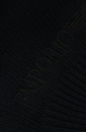 Детский берет из шерсти и вискозы EMPORIO ARMANI синего цвета по цене 8745 руб., арт. 394615/1A495 | Фото 3 Детский берет из шерсти и вискозы EMPORIO ARMANI синего цвета, арт. 394615/1A495 | Фото 3 (Материал: Текстиль, Шерсть, Вискоза, Синтетический материал)