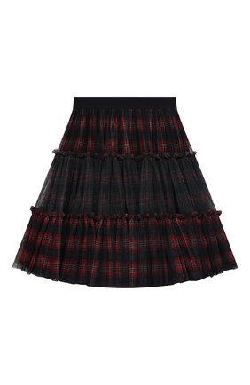 Детская юбка DOLCE & GABBANA разноцветного цвета по цене 42200 руб., арт. L53I95/G7A0Q/2-6 | Фото 2 Детская юбка DOLCE & GABBANA разноцветного цвета, арт. L53I95/G7A0Q/2-6 | Фото 2 (Материал внешний: Синтетический материал; Материал подклада: Вискоза; Случай: Повседневный; Ростовка одежда: 2 года | 92 см, 3 года | 98 см, 4 года | 104 см, 5 лет | 110 см, 6 лет | 116 см)