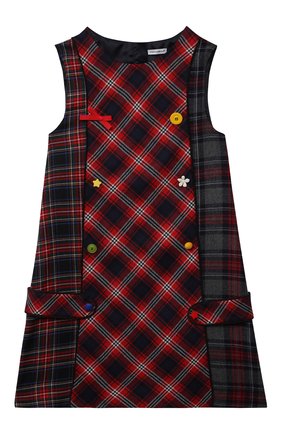 Детское шерстяное платье DOLCE & GABBANA синего цвета по цене 37950 руб., арт. L52DU2/G7ATW/2-6 | Фото 1 Детское шерстяное платье DOLCE & GABBANA синего цвета, арт. L52DU2/G7ATW/2-6 | Фото 1 (Рукава: Короткие; Материал внешний: Шерсть; Материал подклада: Вискоза; Девочки Кросс-КТ: Платье-одежда; Случай: Повседневный; Ростовка одежда: 4 года | 104 см, 5 лет | 110 см, 6 лет | 116 см)