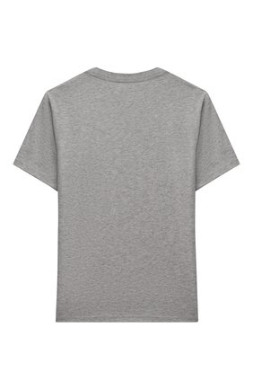 Детская хлопковая футболка POLO RALPH LAUREN серого цвета по цене 3805 руб., арт. 323856874 | Фото 2 Детская хлопковая футболка POLO RALPH LAUREN серого цвета, арт. 323856874 | Фото 2 (Рукава: Короткие; Материал внешний: Хлопок; Ростовка одежда: 13 - 15 лет | 158 см, 10 - 11 лет | 140 - 146см, 9 лет | 134 см, 16 лет | 164 см)