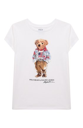 Детская хлопковая футболка POLO RALPH LAUREN белого цвета по цене 4265 руб., арт. 313850649 | Фото 1 Детская хлопковая футболка POLO RALPH LAUREN белого цвета, арт. 313850649 | Фото 1 (Материал внешний: Хлопок; Рукава: Короткие; Ростовка одежда: 13 - 15 лет | 158 см, 10 - 11 лет | 140 - 146см, 9 лет | 134 см, 16 лет | 164 см)