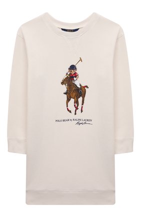 Детское хлопковое платье POLO RALPH LAUREN кремвого цвета по цене 10400 руб., арт. 313850628 | Фото 1 Детское хлопковое платье POLO RALPH LAUREN кремвого цвета, арт. 313850628 | Фото 1 (Материал внешний: Хлопок, Синтетический материал; Рукава: Длинные; Девочки Кросс-КТ: Платье-одежда; Случай: Повседневный; Ростовка одежда: 12 лет | 152 см, 9 лет | 134 см, 8 лет | 128 см, 13 - 15 лет | 158 см)