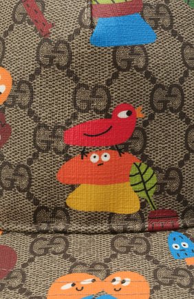 Детская бейсболка GUCCI разноцветного цвета по цене 18500 руб., арт. 481757/3HAEJ | Фото 3 Детская бейсболка GUCCI разноцветного цвета, арт. 481757/3HAEJ | Фото 3 (Материал: Текстиль, Синтетический материал, Хлопок)