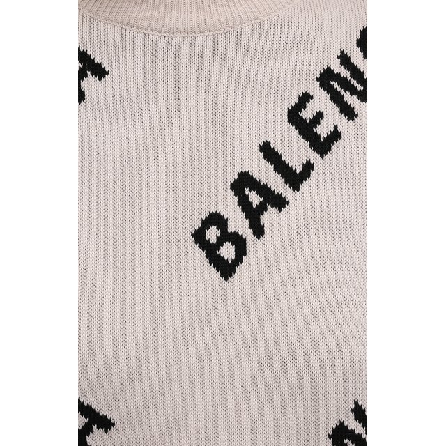 фото Пуловер из хлопка и шерсти balenciaga