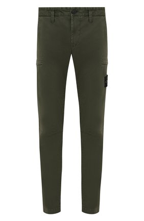 Мужские хлопковые брюки-карго STONE ISLAND хаки цвета по цене 26800 руб., арт. 7515321L1 | Фото 1 Мужские хлопковые брюки-карго STONE ISLAND хаки цвета, арт. 7515321L1 | Фото 1 (Материал внешний: Хлопок; Случай: Повседневный; Силуэт М (брюки): Карго; Стили: Кэжуэл; Длина (брюки, джинсы): Стандартные)