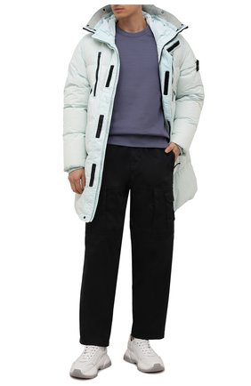 Мужской свитшот STONE ISLAND серо-голубого цвета по цене 20700 руб., арт. 751565735 | Фото 2 Мужской свитшот STONE ISLAND серо-голубого цвета, арт. 751565735 | Фото 2 (Материал внешний: Хлопок, Синтетический материал; Длина (для топов): Стандартные; Рукава: Длинные; Мужское Кросс-КТ: свитшот-одежда; Принт: Без принта; Стили: Спорт-шик)