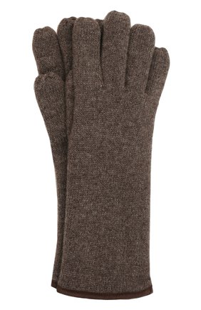 Мужские кашемировые перчатки SVEVO темно-бежевого цвета, арт. 0158USA21/MP01/2 | Фото 1 (Материал: Кашемир, Шерсть, Текстиль; Кросс-КТ: Трикотаж)