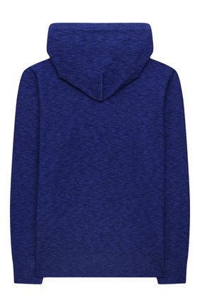 Детский худи из шерсти и хлопка STONE ISLAND синего цвета по цене 20600 руб., арт. 7516521D1/10-12 | Фото 2 Детский худи из шерсти и хлопка STONE ISLAND синего цвета, арт. 7516521D1/10-12 | Фото 2 (Материал внешний: Шерсть, Хлопок; Рукава: Длинные; Мальчики Кросс-КТ: Толстовка-одежда; Ростовка одежда: 10 - 11 лет | 140 - 146см, 13 - 15 лет | 158 см)