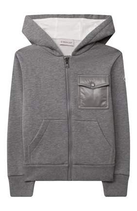 Детского комплект из толстовки и брюк MONCLER серого цвета по цене 28900 руб., арт. G2-954-8M761-20-809B3/4-6A | Фото 2 Детского комплект из толстовки и брюк MONCLER серого цвета, арт. G2-954-8M761-20-809B3/4-6A | Фото 2 (Материал внешний: Хлопок; Мальчики Кросс-КТ: Костюмы-спорт; Рукава: Длинные; Ростовка одежда: 4 года | 104 см, 5 лет | 110 см, 6 лет | 116 см)