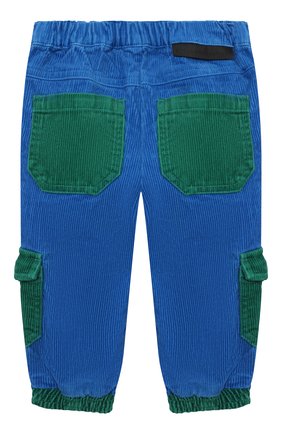 Детские хлопковые брюки STELLA MCCARTNEY синего цвета по цене 5740 руб., арт. 603356/SRK85 | Фото 2 Детские хлопковые брюки STELLA MCCARTNEY синего цвета, арт. 603356/SRK85 | Фото 2 (Материал внешний: Хлопок; Ростовка одежда: 9 мес | 74 см, 12 мес | 80 см, 18 мес | 86 см, 24 мес | 92 см, 6 мес | 68 см)