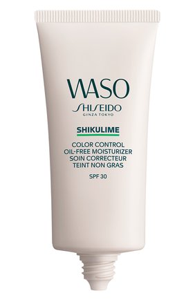 Увлажняющий крем, выравнивающий тон кожи spf 30 waso shikulime  (50ml) SHISEIDO бесцветного цвета, арт. 17876SH | Фото 2 (Тип продукта: Кремы; Назначение: Для лица)