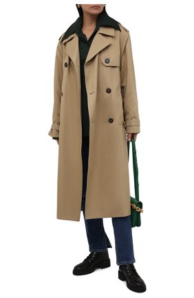 Женские кожаные ботинки combat GIUSEPPE ZANOTTI DESIGN черного цвета по цене 74650 руб., арт. I070010/012 | Фото 2 Женские кожаные ботинки combat GIUSEPPE ZANOTTI DESIGN черного цвета, арт. I070010/012 | Фото 2 (Каблук высота: Низкий; Подошва: Платформа; Материал внутренний: Натуральная кожа; Женское Кросс-КТ: Военные ботинки; Материал внешний: Кожа)