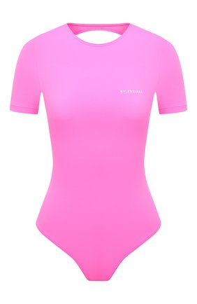 Женский слитный купальник BALENCIAGA розового цвета по цене 35500 руб., арт. 657021/3A9B7 | Фото 1 Женский слитный купальник BALENCIAGA розового цвета, арт. 657021/3A9B7 | Фото 1 (Материал внешний: Синтетический материал; Женское Кросс-КТ: Слитные купальники; Длина Ж (юбки, платья, шорты): Мини)