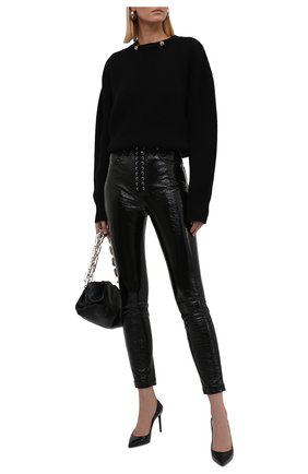 Женские брюки DOLCE & GABBANA черного цвета по цене 85300 руб., арт. FTB82T/FU6XY | Фото 2 Женские брюки DOLCE & GABBANA черного цвета, арт. FTB82T/FU6XY | Фото 2 (Материал внешний: Хлопок; Длина (брюки, джинсы): Стандартные; Стили: Гламурный; Женское Кросс-КТ: Брюки-одежда; Силуэт Ж (брюки и джинсы): Узкие)