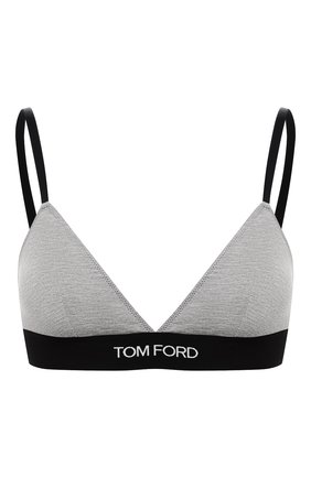 Женский бюстгальтер с мягкой чашкой TOM FORD серого цвета по цене 14350 руб., арт. BRJ009-JEX011 | Фото 1 Женский бюстгальтер с мягкой чашкой TOM FORD серого цвета, арт. BRJ009-JEX011 | Фото 1