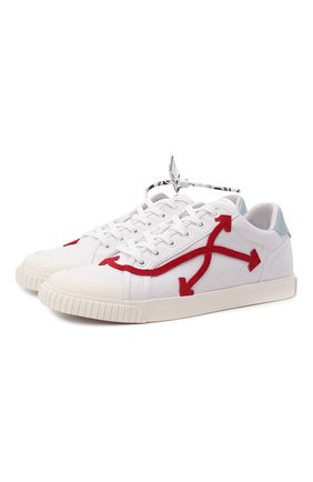 Мужские текстильные кеды vulcanized OFF-WHITE белого цвета по цене 23050 руб., арт. 0MIA213F21FAB0010125 | Фото 1 Мужские текстильные кеды vulcanized OFF-WHITE белого цвета, арт. 0MIA213F21FAB0010125 | Фото 1 (Подошва: Плоская; Материал внутренний: Натуральная кожа, Текстиль; Материал внешний: Текстиль)