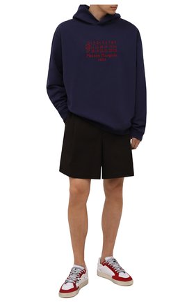 Мужские комбинированные кеды vulcanized OFF-WHITE красного цвета по цене 29600 руб., арт. 0MIA227F21FAB0010129 | Фото 2 Мужские комбинированные кеды vulcanized OFF-WHITE красного цвета, арт. 0MIA227F21FAB0010129 | Фото 2 (Подошва: Массивная; Материал внутренний: Натуральная кожа, Текстиль; Материал внешний: Текстиль)