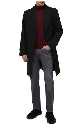 Мужской шерстяная водолазка CORNELIANI бордового цвета по цене 26200 руб., арт. 88M503-1825100/00 | Фото 2 Мужской шерстяная водолазка CORNELIANI бордового цвета, арт. 88M503-1825100/00 | Фото 2 (Материал внешний: Шерсть; Мужское Кросс-КТ: Водолазка-одежда; Принт: Без принта; Стили: Кэжуэл; Длина (для топов): Стандартные; Рукава: Длинные)