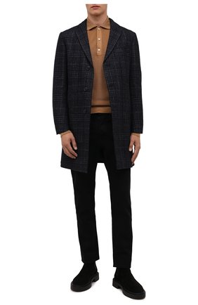 Мужской пальто из шерсти и шелка CORNELIANI темно-синего цвета по цене 134500 руб., арт. 881562-1812100/00 | Фото 2 Мужской пальто из шерсти и шелка CORNELIANI темно-синего цвета, арт. 881562-1812100/00 | Фото 2 (Рукава: Длинные; Материал подклада: Синтетический материал; Длина (верхняя одежда): До середины бедра; Материал внешний: Шерсть; Мужское Кросс-КТ: пальто-верхняя одежда; Стили: Классический)