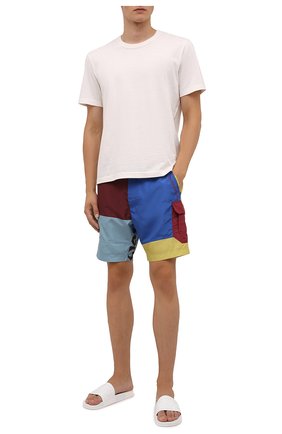 Мужские плавки-шорты DOLCE & GABBANA разноцветного цвета, арт. M4B35T/0NI78 | Фото 2 (Материал внешний: Синтетический материал; Мужское Кросс-КТ: плавки-шорты; Принт: С принтом)