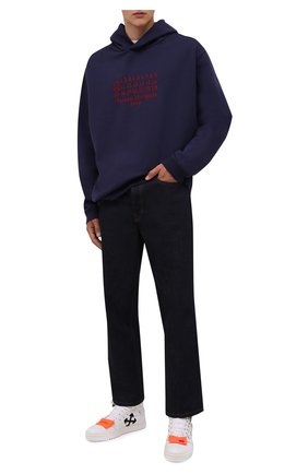Мужские комбинированные кеды off-court 3.0 OFF-WHITE белого цвета по цене 42650 руб., арт. 0MIA065F21LEA0020110 | Фото 2 Мужские комбинированные кеды off-court 3.0 OFF-WHITE белого цвета, арт. 0MIA065F21LEA0020110 | Фото 2 (Подошва: Массивная; Материал внутренний: Текстиль, Натуральная кожа)