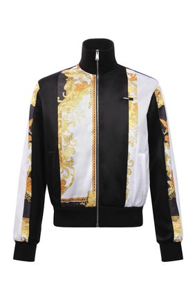Мужской толстовка VERSACE черно-белого цвета по цене 124000 руб., арт. 1001033/1A00679 | Фото 1 Мужской толстовка VERSACE черно-белого цвета, арт. 1001033/1A00679 | Фото 1 (Материал внешний: Хлопок, Синтетический материал; Мужское Кросс-КТ: Толстовка-одежда; Стили: Спорт-шик; Длина (для топов): Стандартные; Рукава: Длинные)