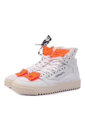 Женские комбинированные кеды off-court 3.0 OFF-WHITE белого цвета по цене 42650 руб., арт. 0WIA112F21LEA0010101 | Фото 1 Женские комбинированные кеды off-court 3.0 OFF-WHITE белого цвета, арт. 0WIA112F21LEA0010101 | Фото 1 (Материал внутренний: Натуральная кожа, Текстиль; Подошва: Платформа; Кросс-КТ: хайтопы)