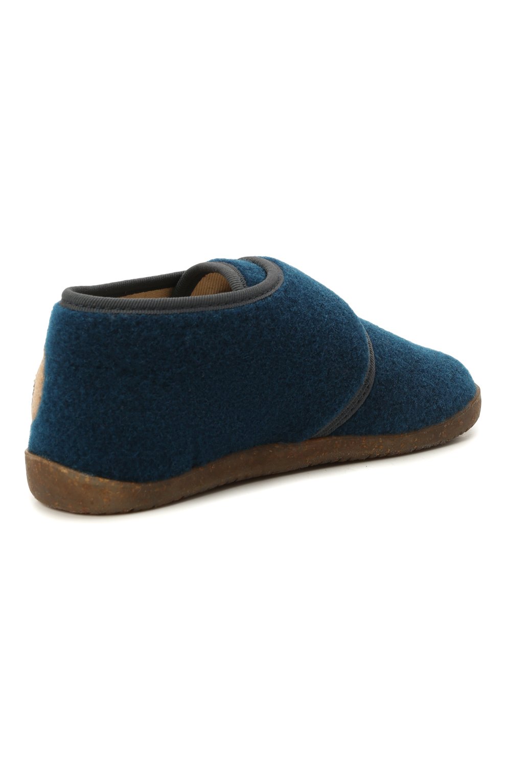 Мужского домашние ботинки NATURINO синего цвета, арт. 0014000674/01/20-23 | Фото 3 (Кросс-КТ: Домашняя обувь)