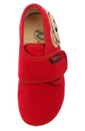 Мужского домашние ботинки NATURINO красного цвета, арт. 0014000674/01/24-26 | Фото 4 (Кросс-КТ: Домашняя обувь)