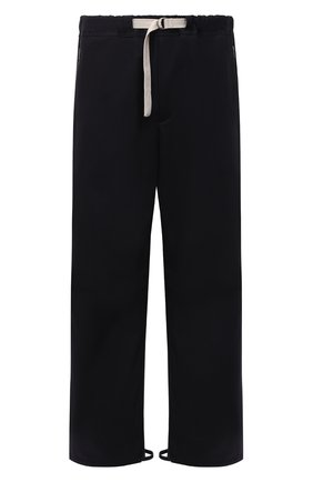 Мужские хлопковые брюки JIL SANDER темно-синего цвета по цене 62500 руб., арт. JPUT310805-MT243500 | Фото 1 Мужские хлопковые брюки JIL SANDER темно-синего цвета, арт. JPUT310805-MT243500 | Фото 1 (Материал внешний: Хлопок; Случай: Повседневный; Стили: Минимализм; Длина (брюки, джинсы): Стандартные)